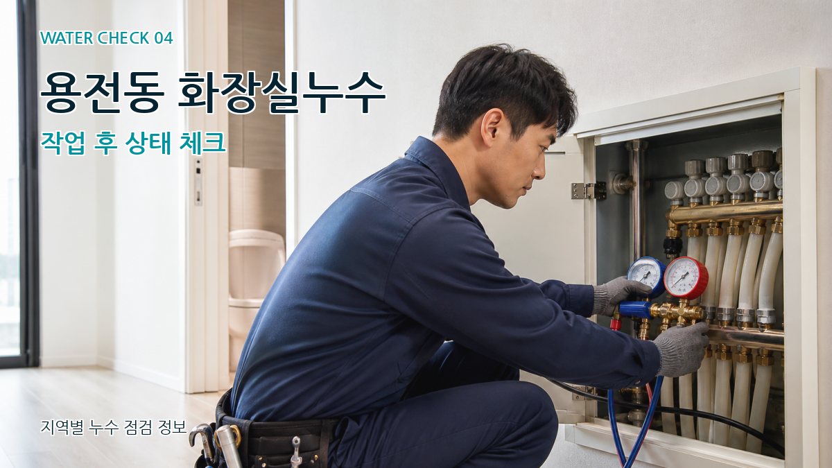 용전동 누수탐지 누수탐지 이미지