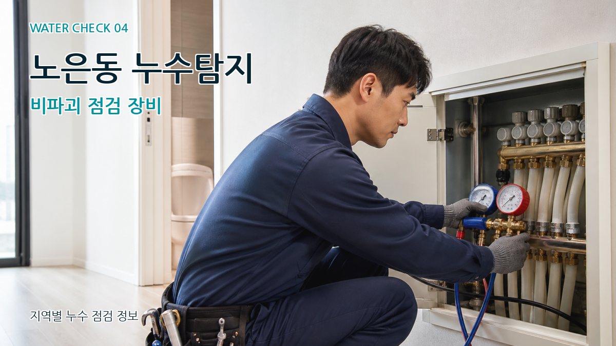 노은동 누수탐지 누수탐지 이미지