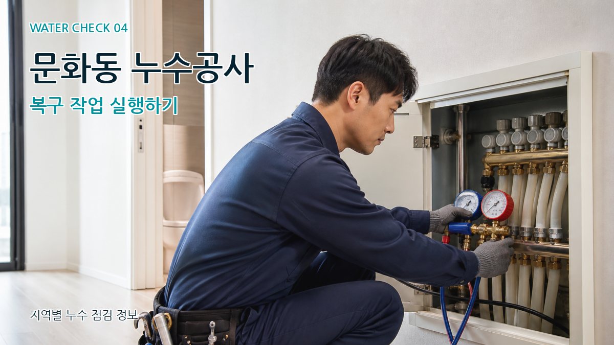 문화동 누수탐지 누수탐지 이미지