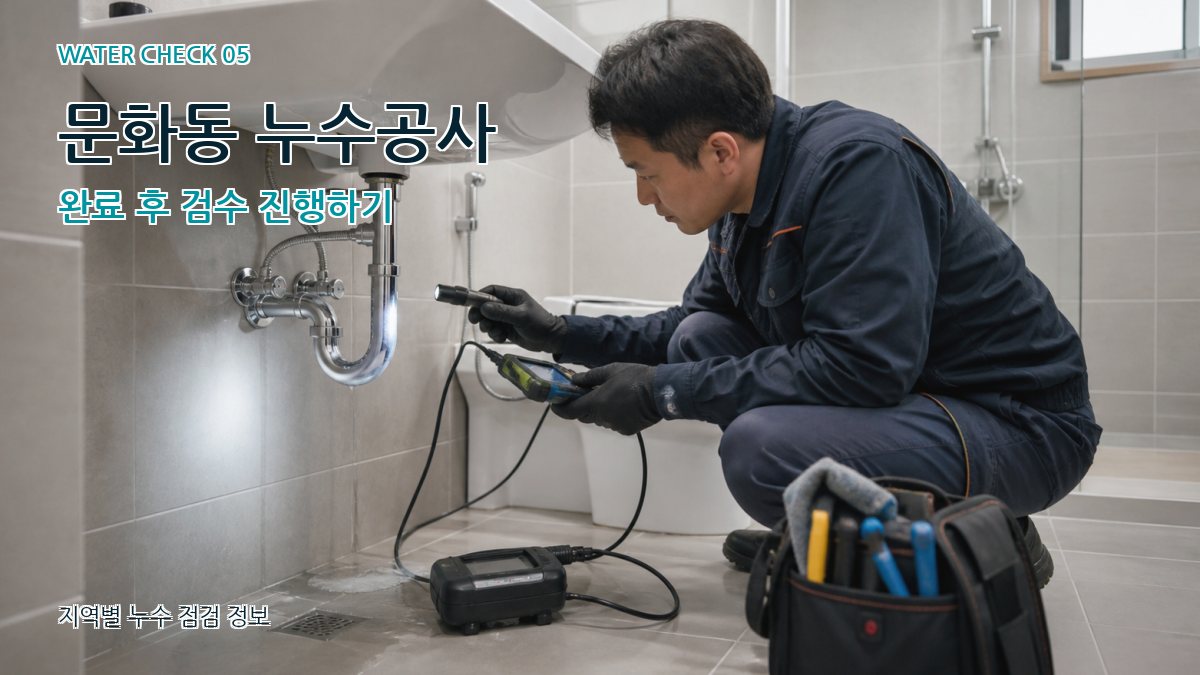 문화동 누수공사 누수탐지 이미지