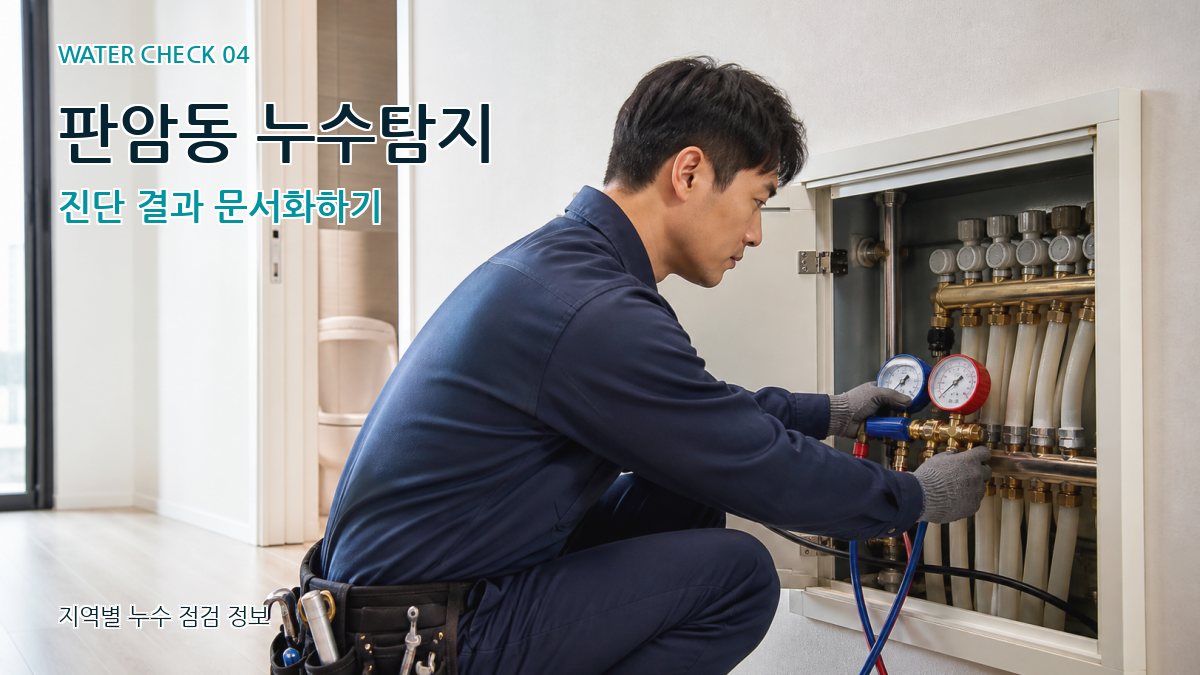 판암동 누수탐지 누수탐지 이미지
