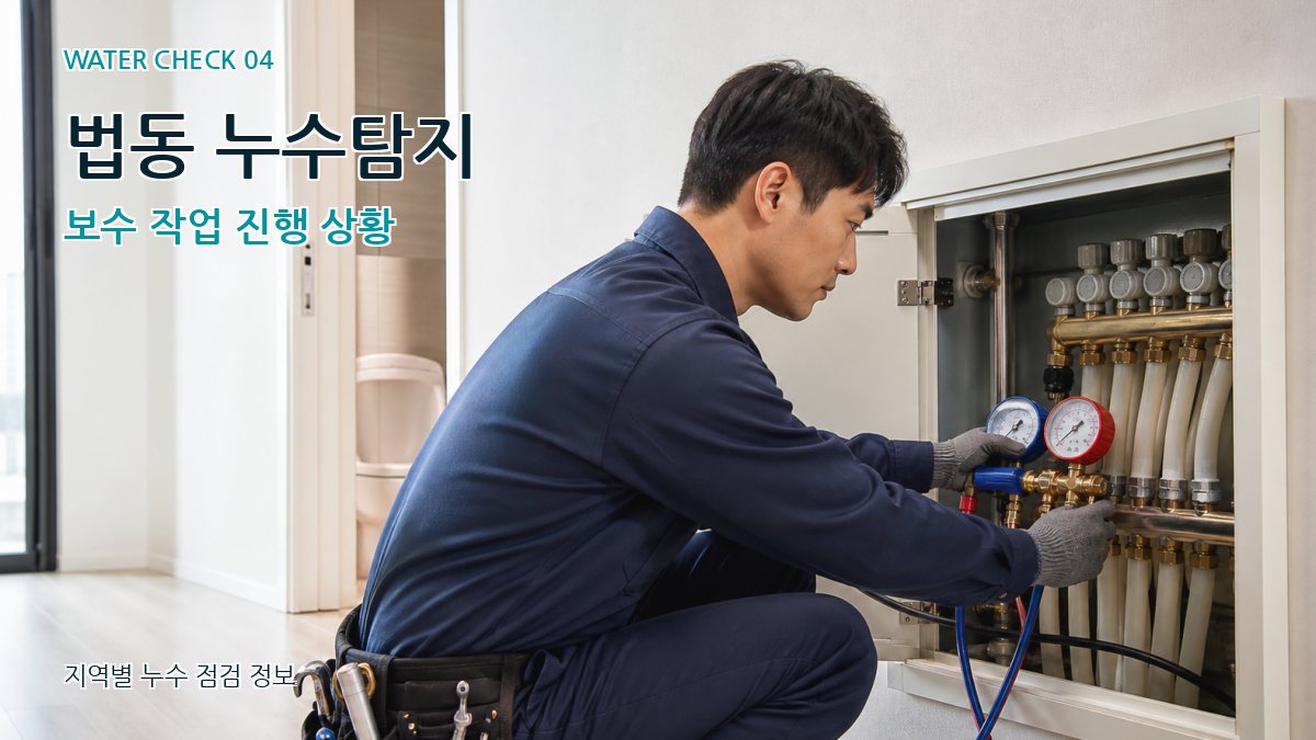 법동 누수탐지 누수탐지 이미지