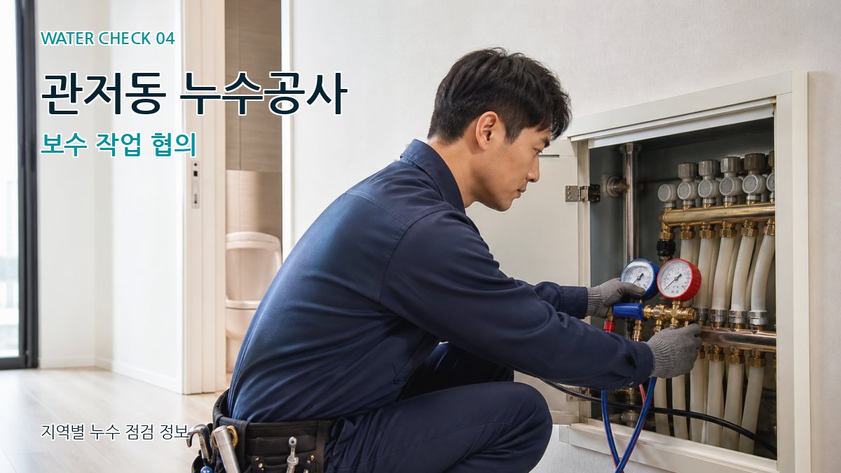 관저동 누수탐지 누수탐지 이미지