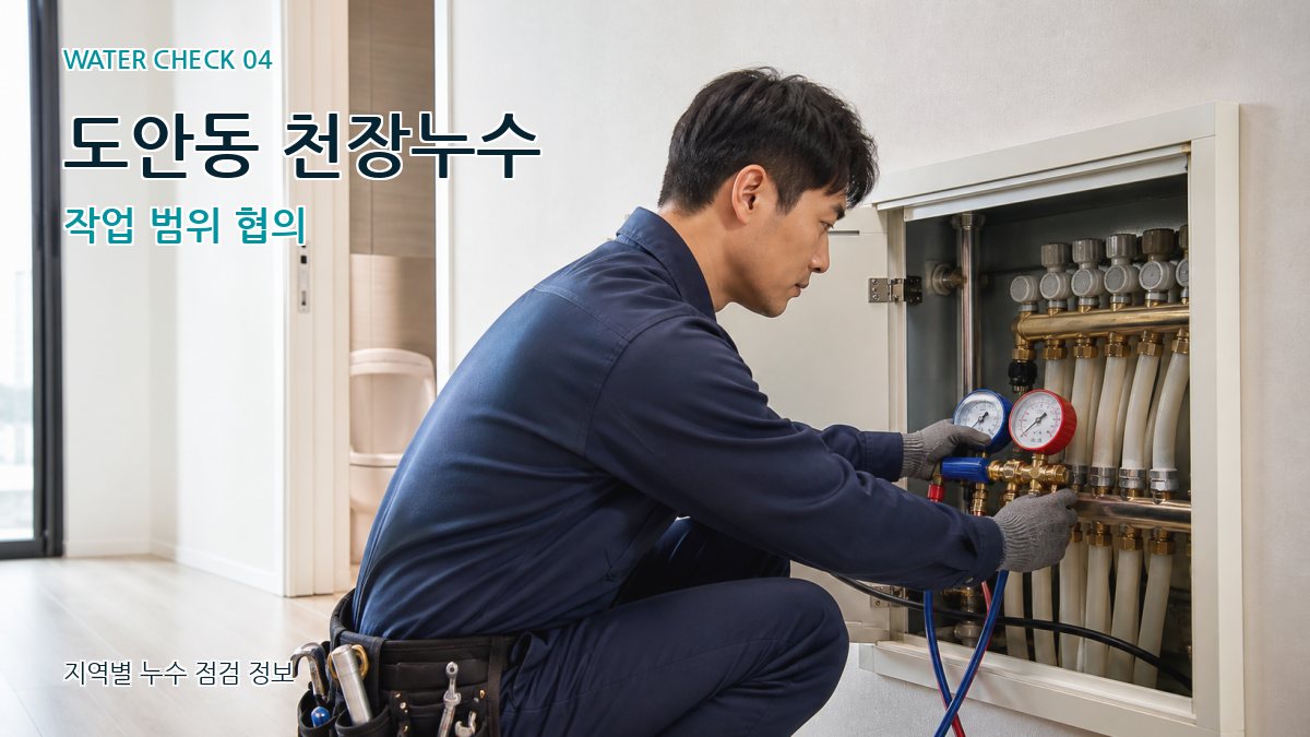 도안동 누수탐지 누수탐지 이미지