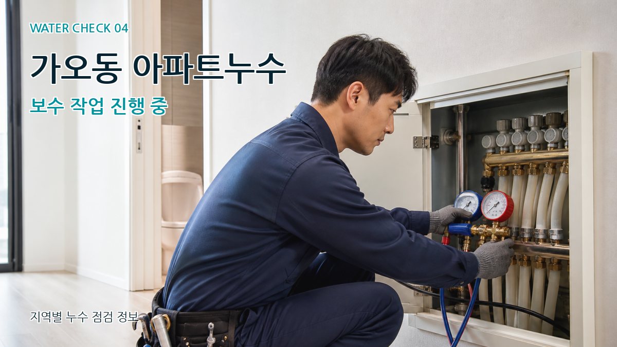 가오동 누수탐지 누수탐지 이미지