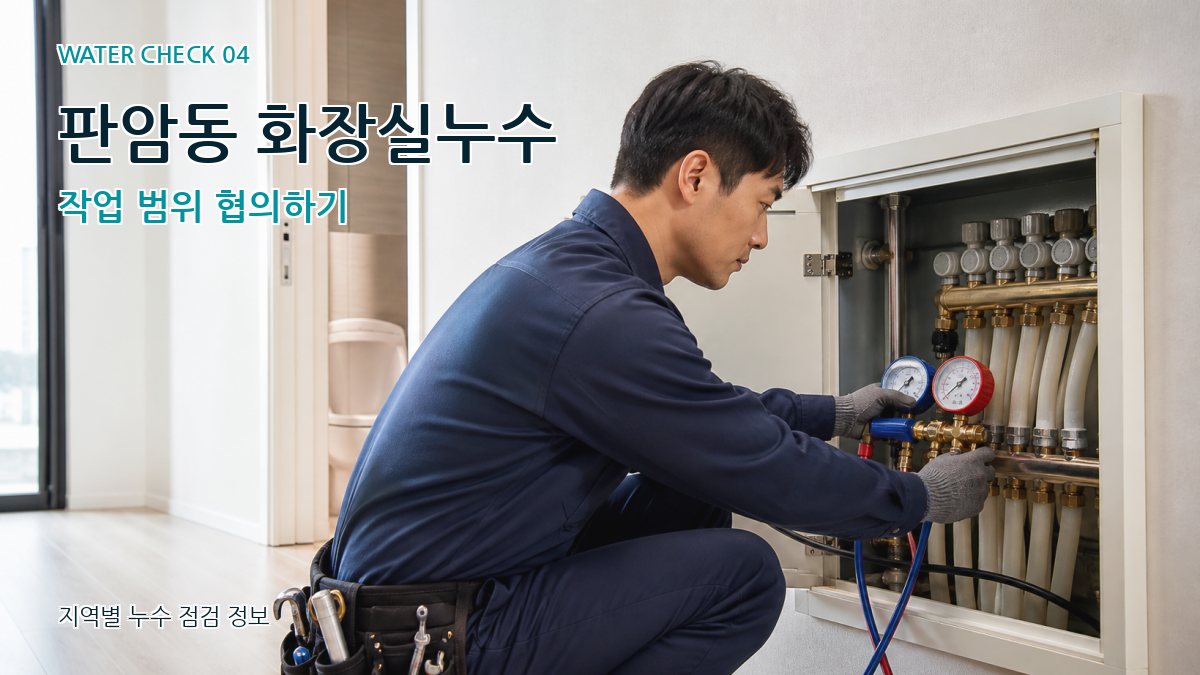 판암동 누수탐지 누수탐지 이미지