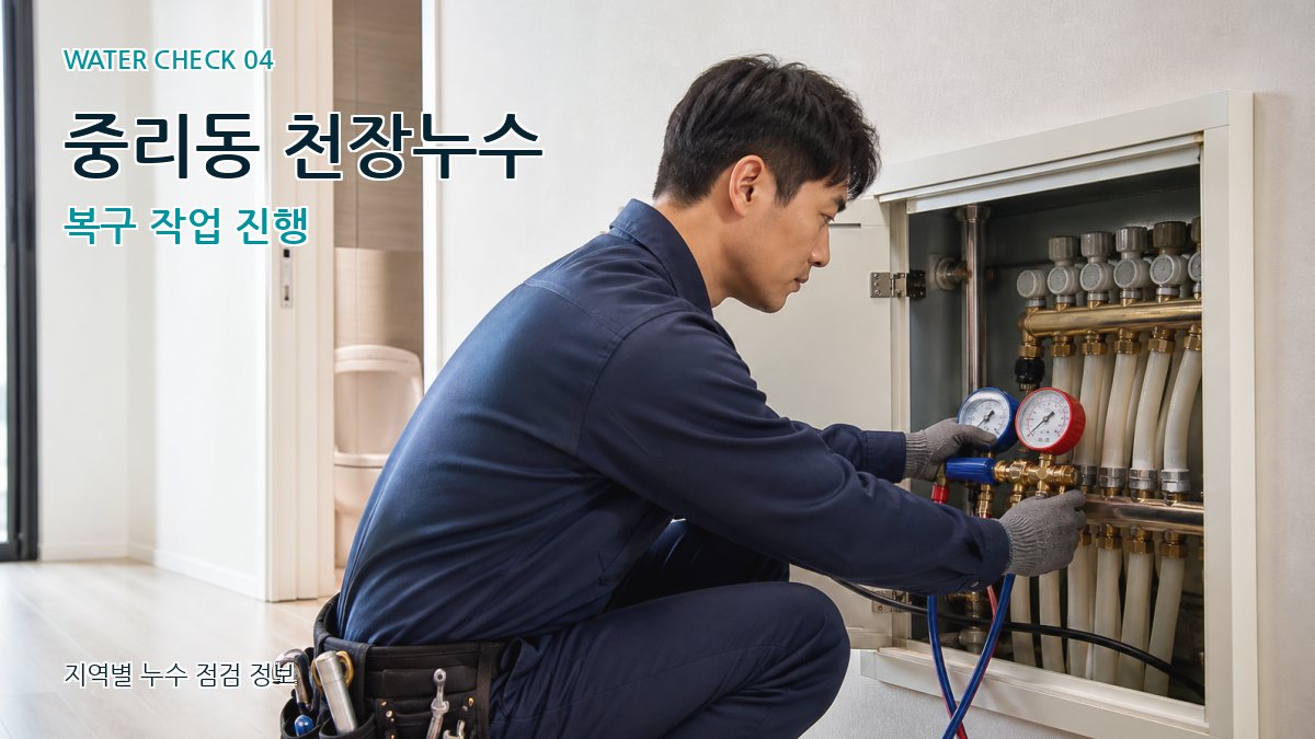중리동 누수탐지 누수탐지 이미지
