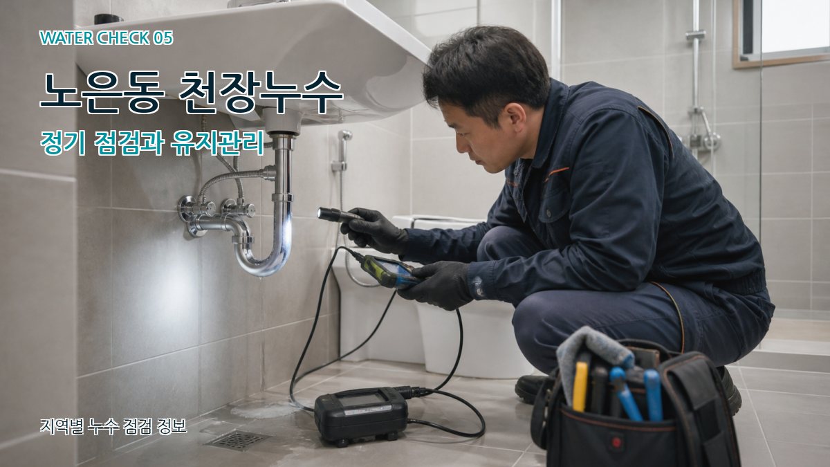 노은동 누수공사 누수탐지 이미지