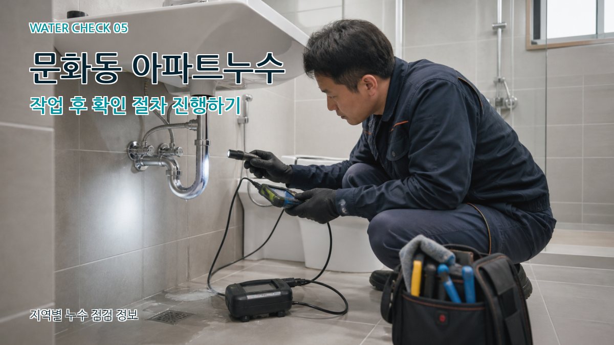 문화동 누수공사 누수탐지 이미지