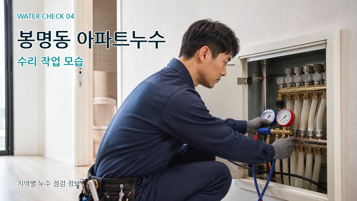 봉명동 누수탐지 누수탐지 이미지