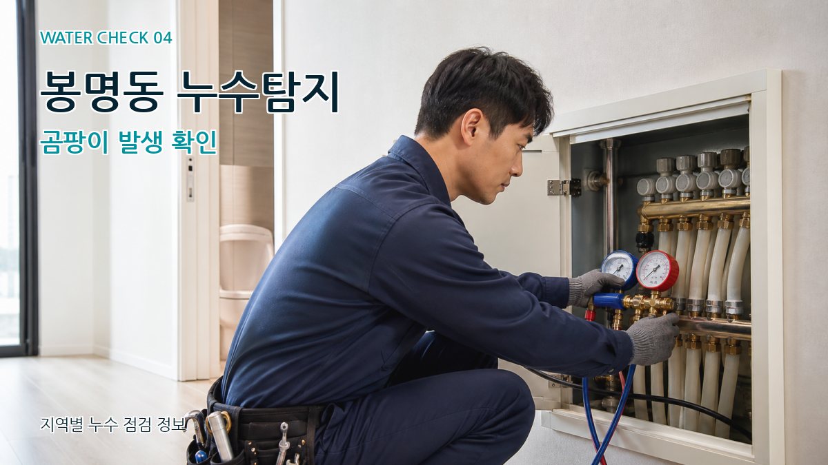 봉명동 누수탐지 누수탐지 이미지
