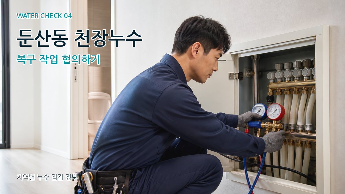 둔산동 누수탐지 누수탐지 이미지