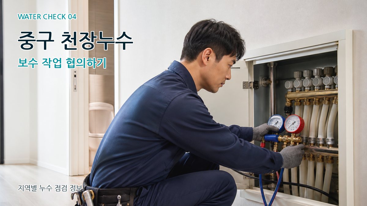 중구 누수탐지 누수탐지 이미지