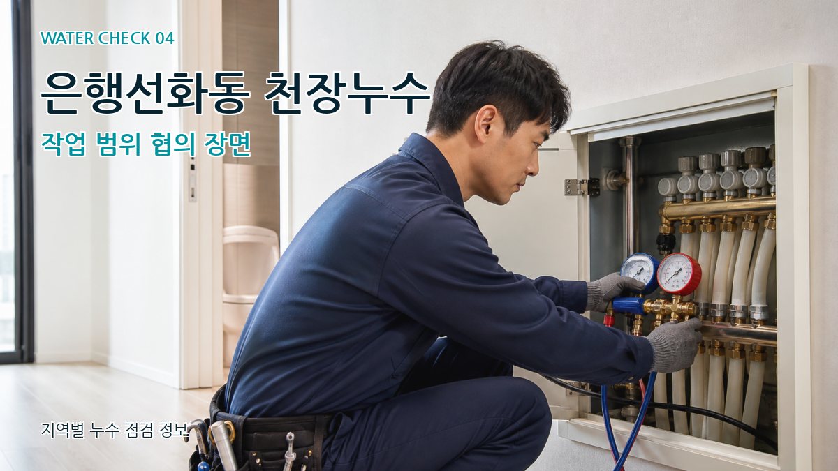 은행선화동 누수탐지 누수탐지 이미지