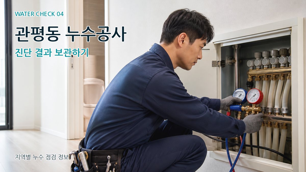 관평동 누수탐지 누수탐지 이미지