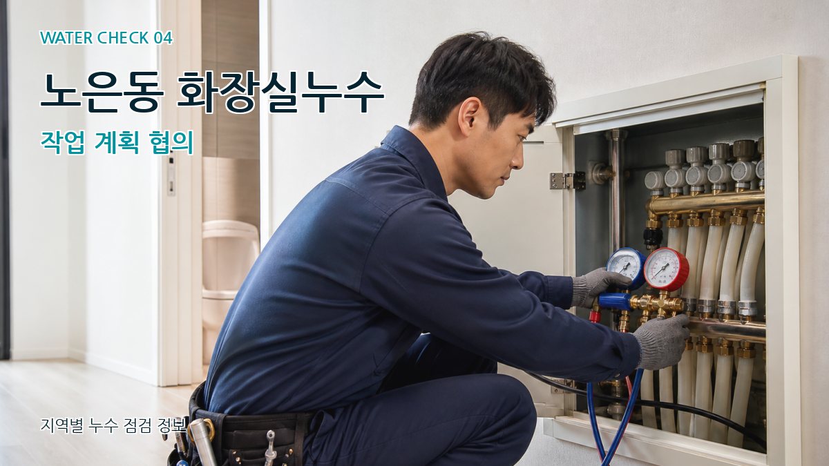 노은동 누수탐지 누수탐지 이미지