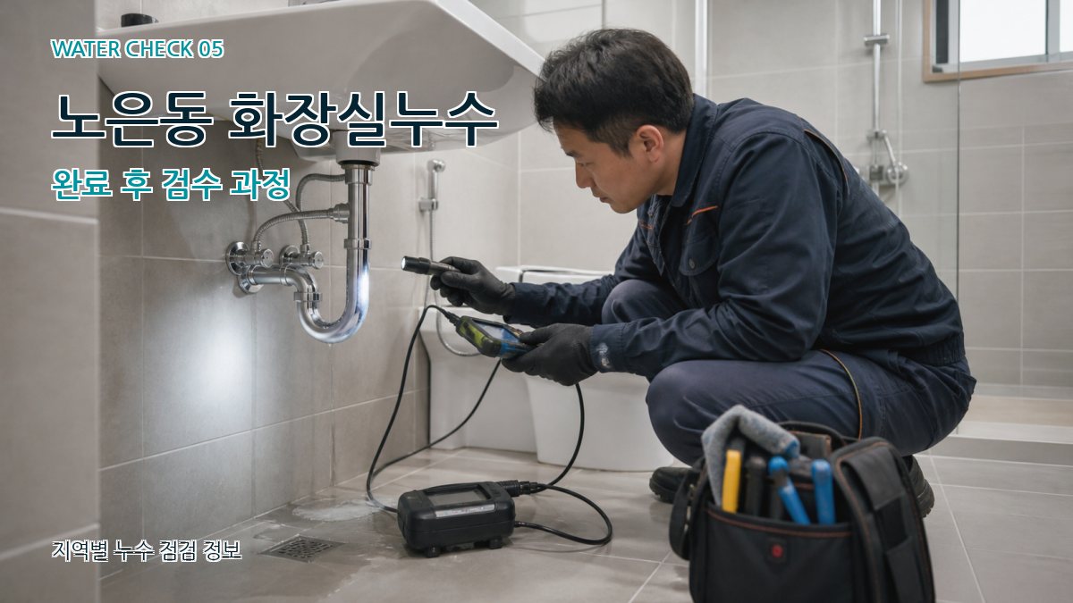 노은동 누수공사 누수탐지 이미지
