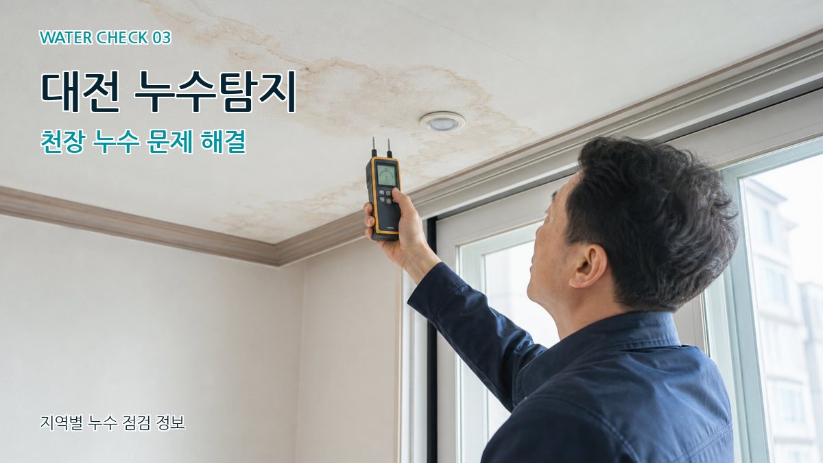 법동 천장누수 누수탐지 이미지