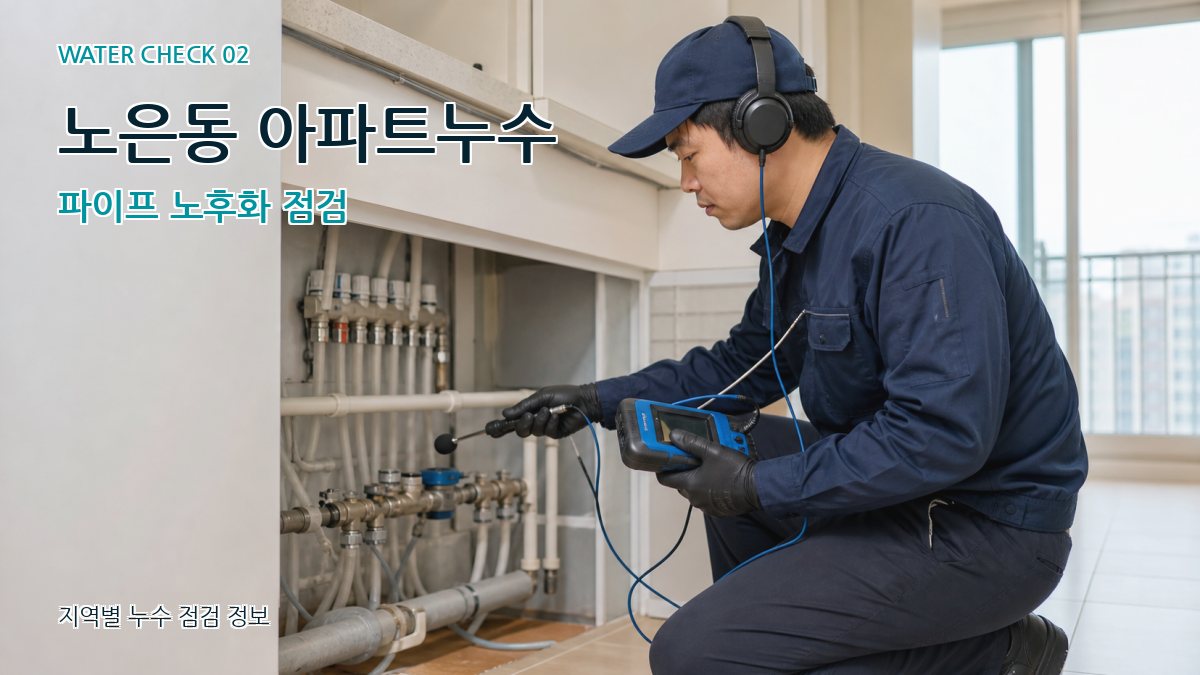 노은동 화장실누수 누수탐지 이미지
