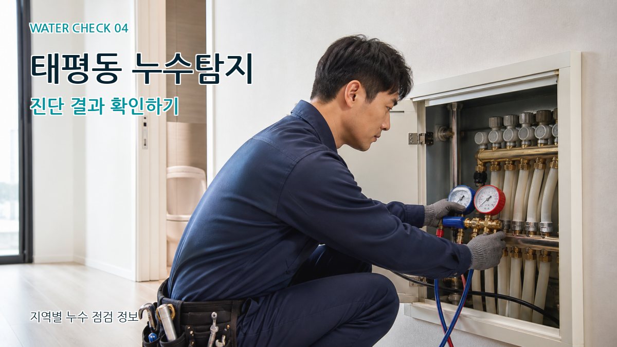 태평동 누수탐지 누수탐지 이미지
