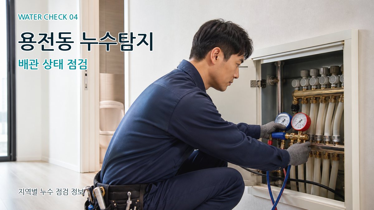 용전동 누수탐지 누수탐지 이미지