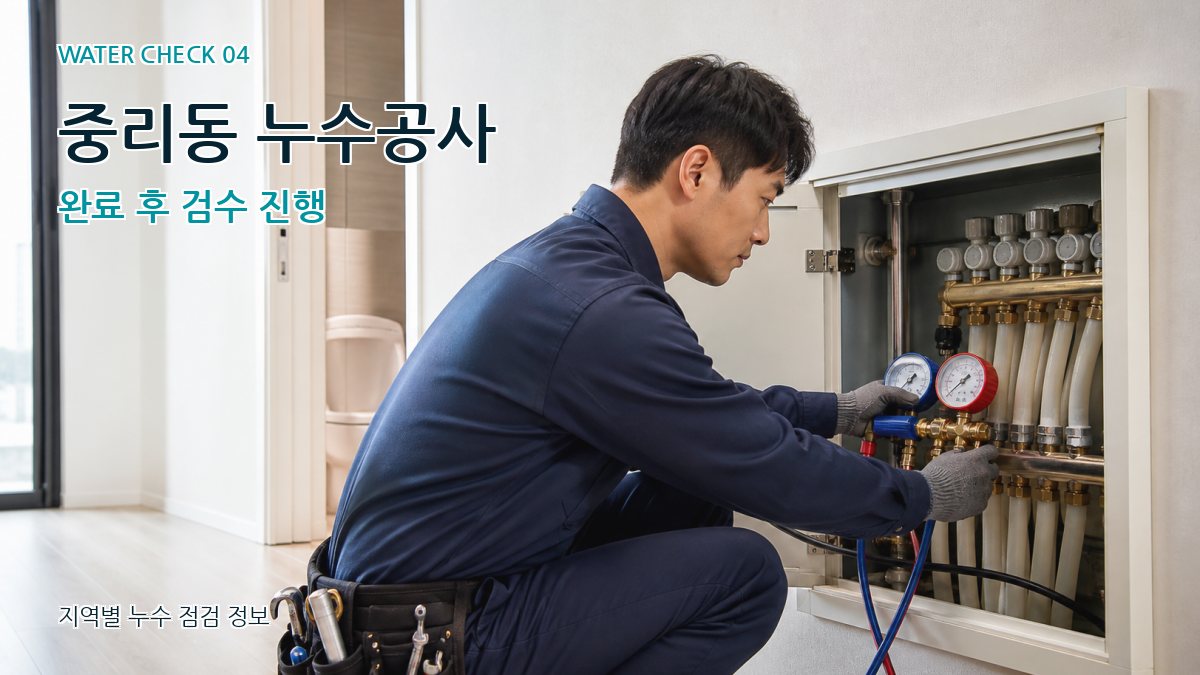 중리동 누수탐지 누수탐지 이미지