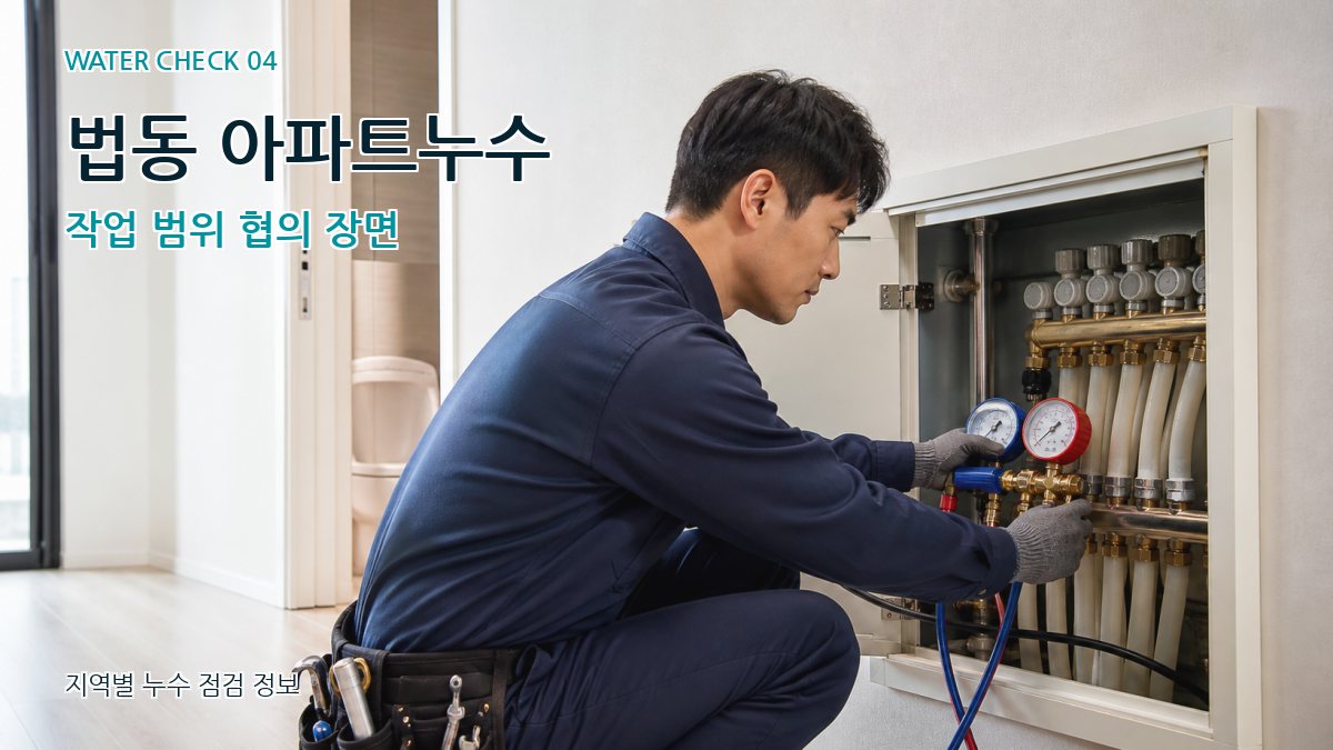 법동 누수탐지 누수탐지 이미지