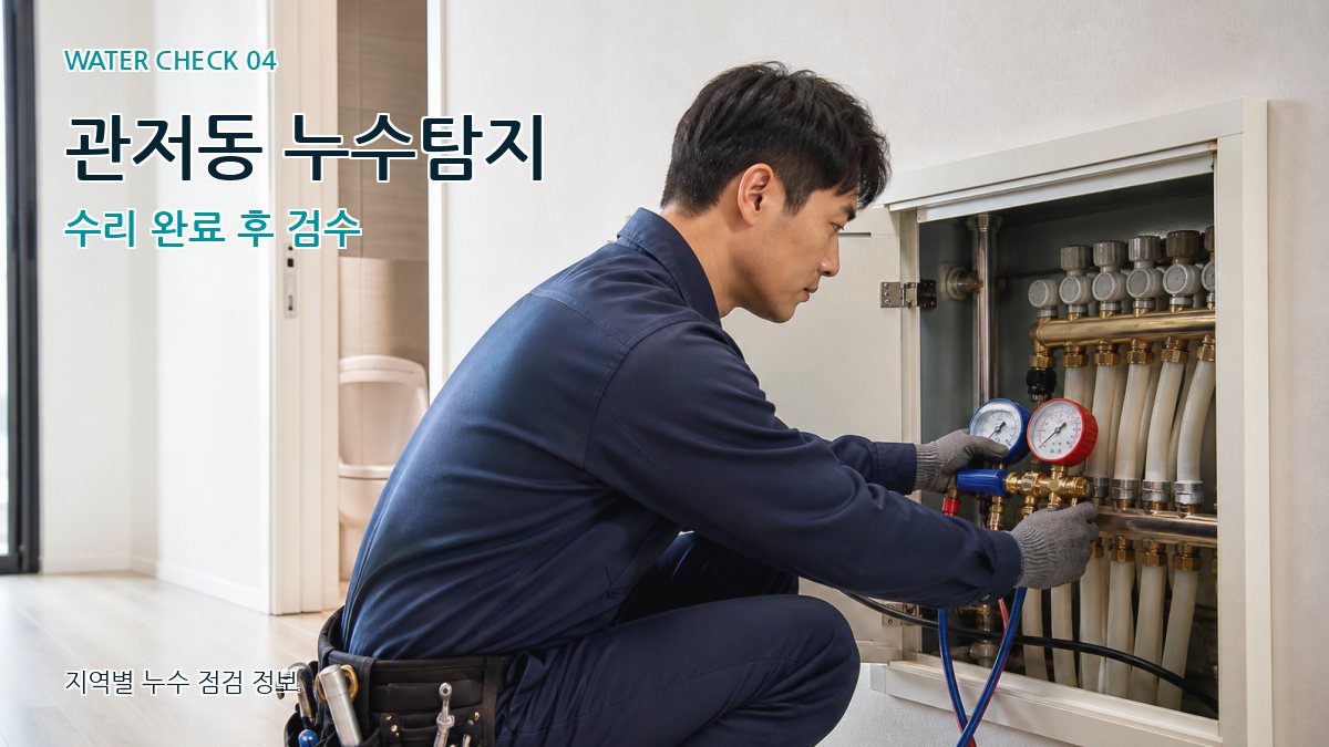 관저동 누수탐지 누수탐지 이미지